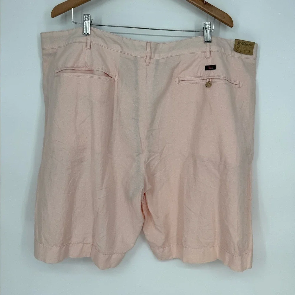 Faherty Men's Malibu Chino Shorts Linen Cotton Blend 9